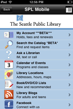 Seattle Public Library Mobile