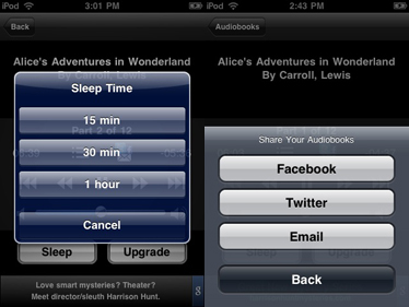 Audiobooks para iPod/iPhone