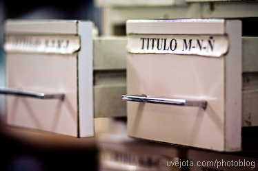 Catálogo Impreso, Biblioteca Pública Federal Gertrudis Bocanegra