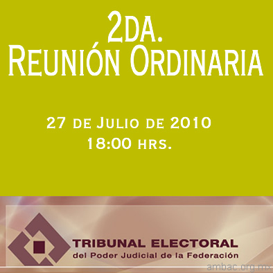 2a reunión ordinaria AMBAC 2010