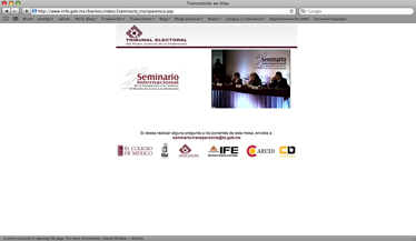 2o Seminario Internacional de la Transparencia a los Archivos 2o Seminario Internacional de la Transparencia a los Archivos