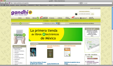 Librerías gandhi