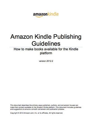 Amazon Kindle Publishing Guidelines