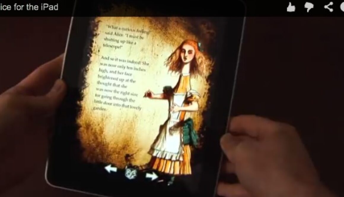 Alice for the ipad
