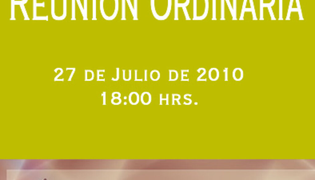 2a reunión ordinaria AMBAC 2010