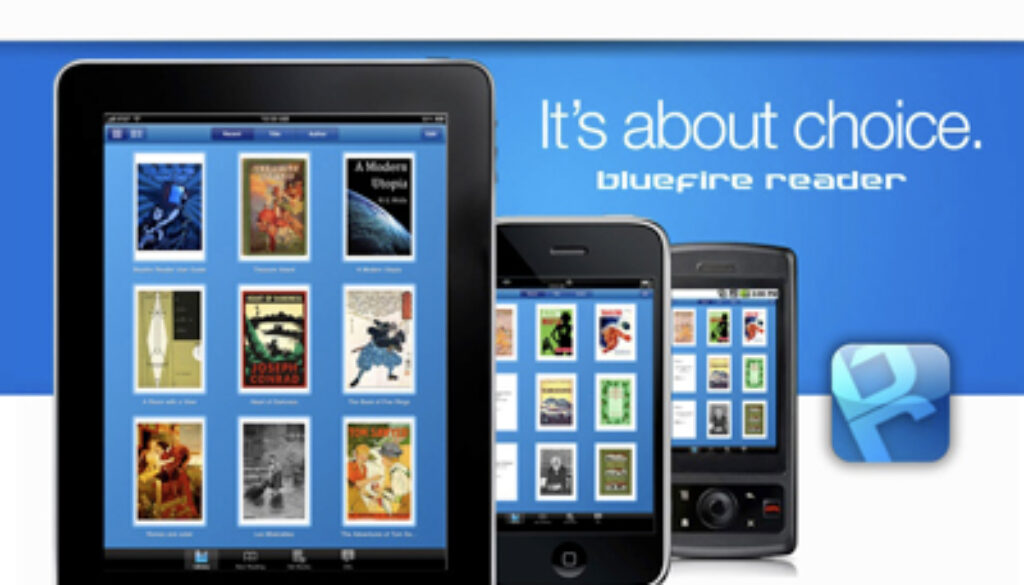 Bluefire Reader app for iPod