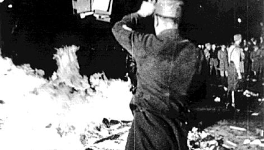 Quema de Libros, Berlín 10 de mayo de 1933
