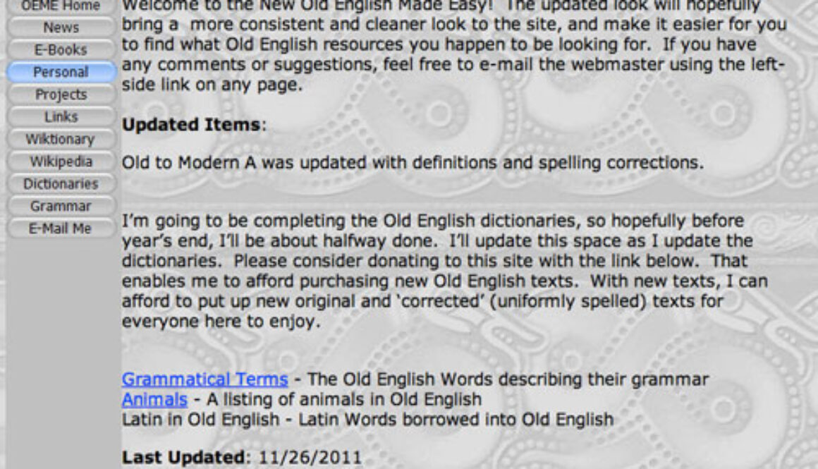 Old english made easy