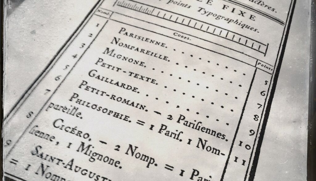 Manuel typographique Manuel typographique