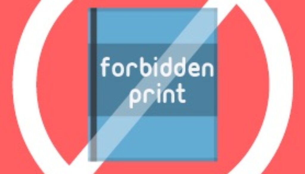 forbiden print