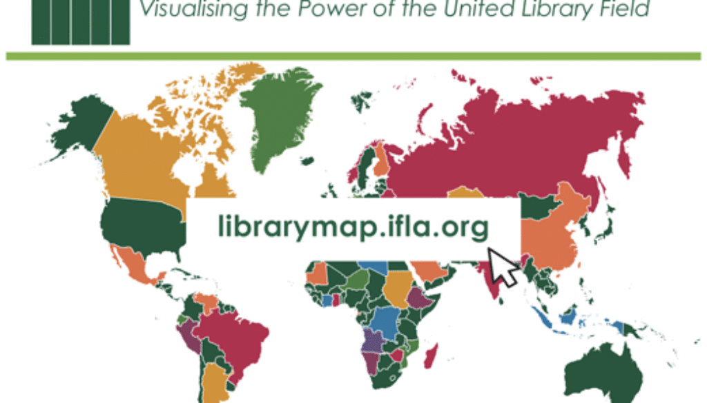 library map of the world