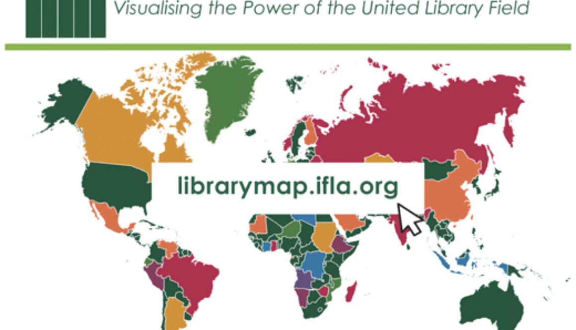 library map of the world