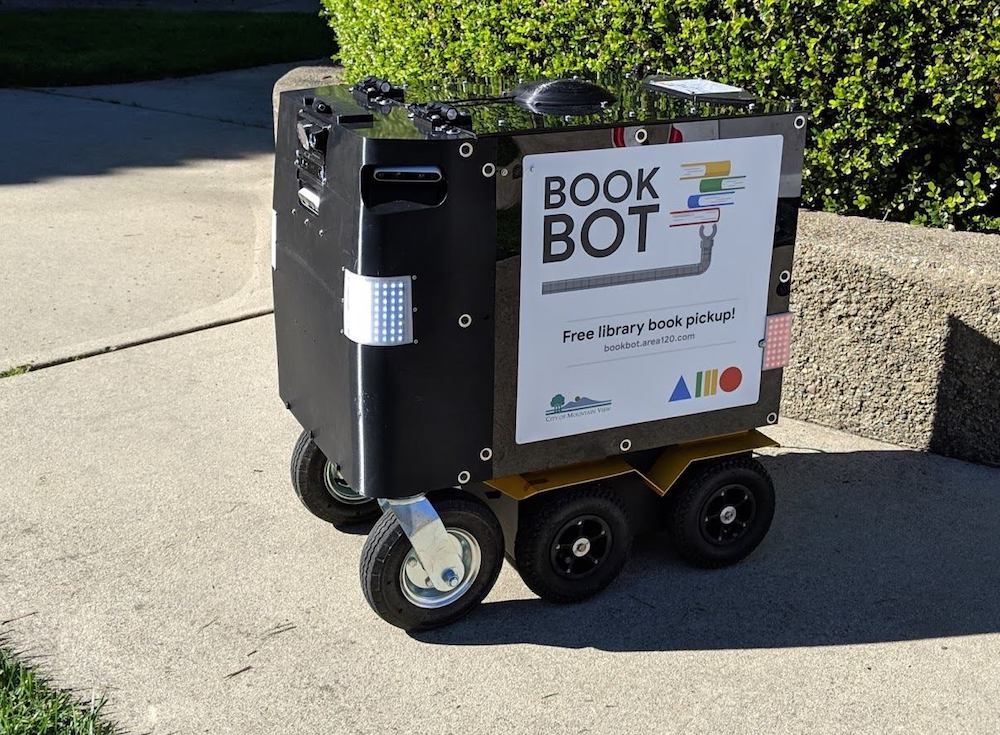 BookBot, devolución de libros a la biblioteca