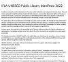 Actualización del Manifiesto IFLA-UNESCO sobre la biblioteca pública