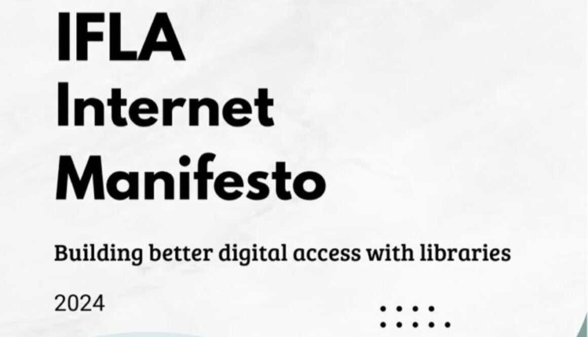 Manifiesto de la IFLA sobre Internet portada