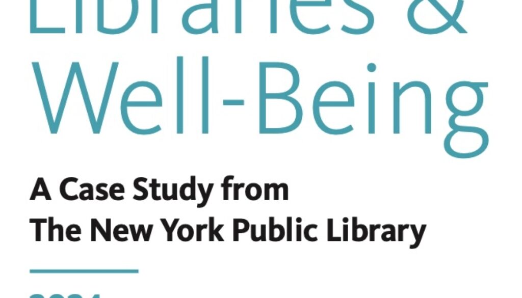 el bienestar en la biblioteca